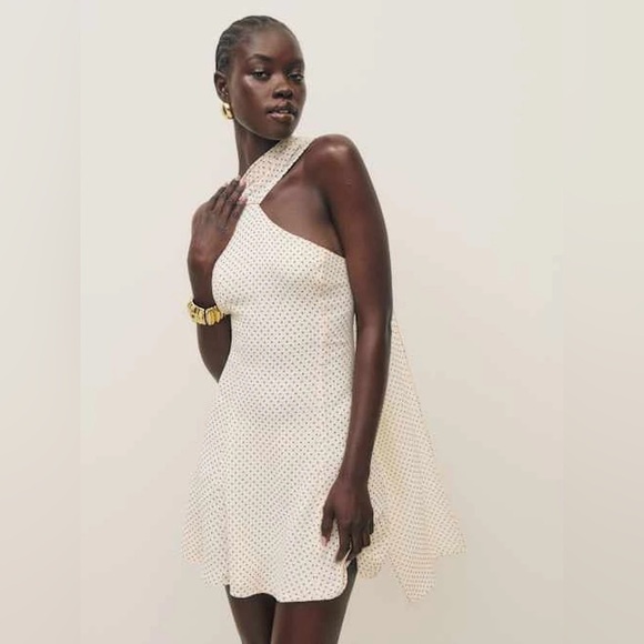 REFORMATION NWT Rossi Mini Dress in Allegra 00 - Picture 3 of 12